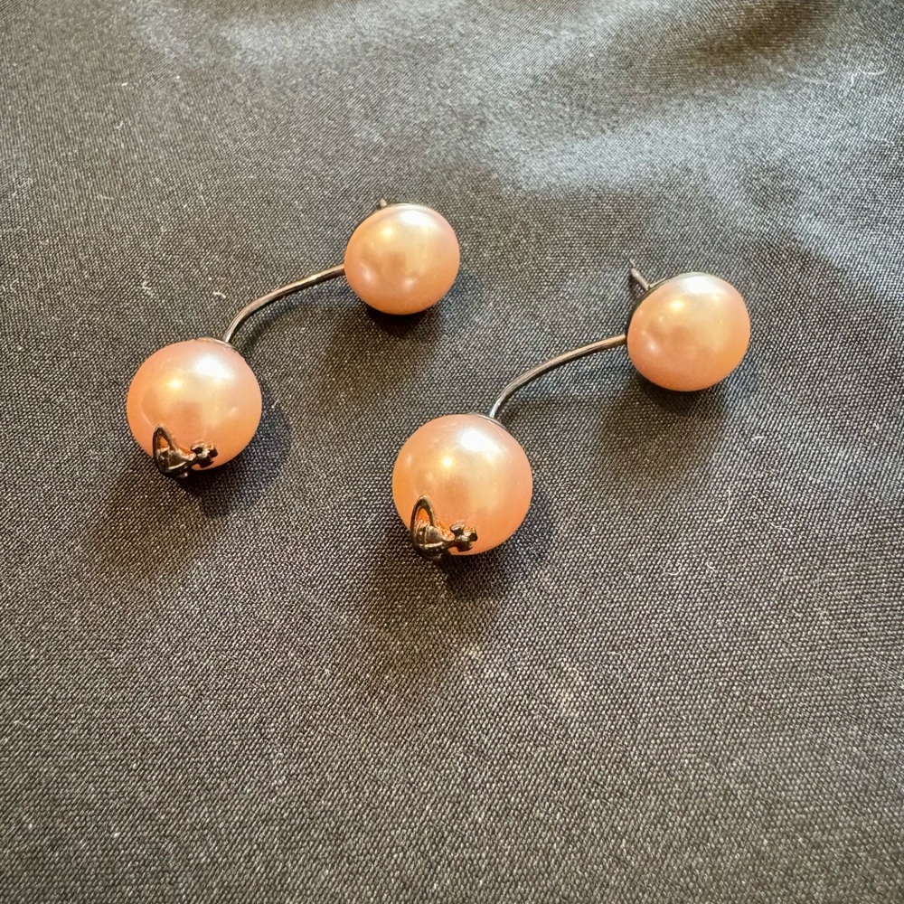 Vivienne Westwood pink earrings